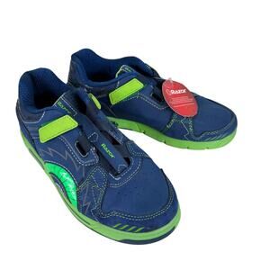 Razor Pro Sport NWT Blue Green Hook &‎ Loop Tennis Shoes Sneakers Men's Size 6